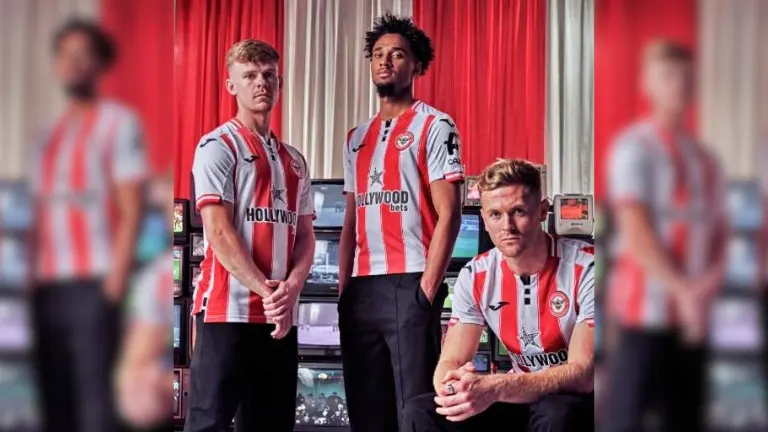 Brentford FC Home Kit 2025-26 for Premier League