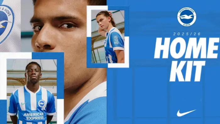 Brighton Home Kit 2025-26