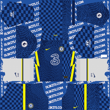 Chelsea F.C. 2021-22 Dream League Soccer Kits for DLS 2019 Chelsea F.C. 2021-22 Dream League Soccer Kits for DLS 2019