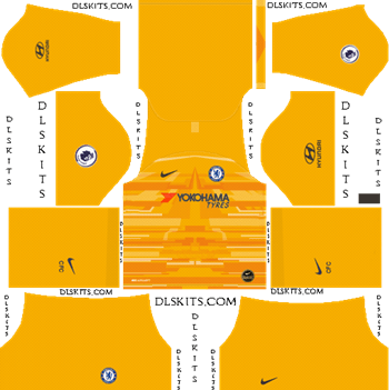 Chelsea FC Goalkeeper Home Kit 2019-20 Dream League Soccer Kits