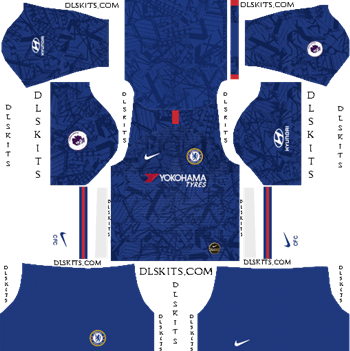 Dream League Soccer Kits Chelsea FC Home 2019 Kit