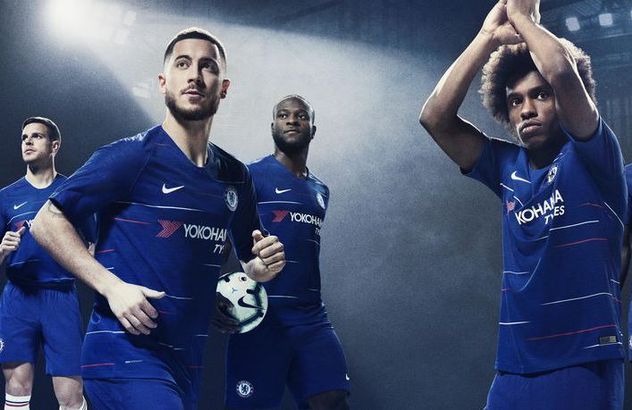 Nike Chelsea 2018-19 Dream League Soccer Kits 512×512 URL