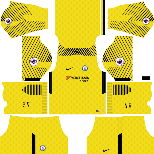 Dream League Soccer Kits Chelsea 2017-2018 {DLS Kits & Logo URL} Chelsea Kits DLS Away 2017-18