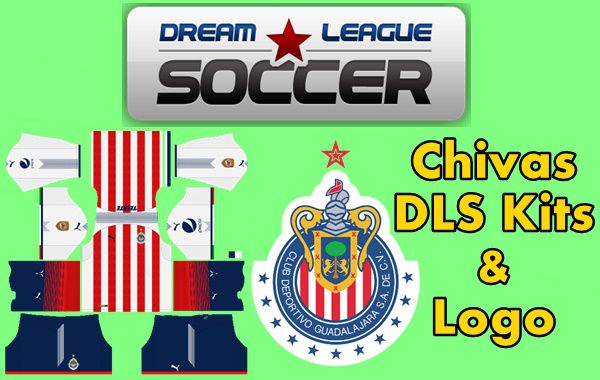 Dream League Soccer Kits Chivas 2017/18 & 2016 with Logo URL
