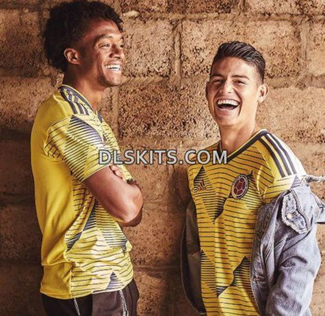 Colombia 2019 Copa America Dream League Soccer Kits & Logo