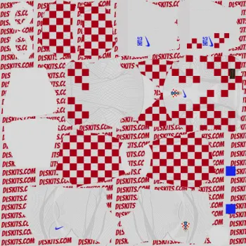 Croatia FIFA World Cup 2022 Home Kits for Dream League Soccer