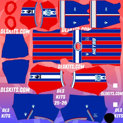 Crystal Palace 2025-26 Dream League Soccer Kits DLS 26