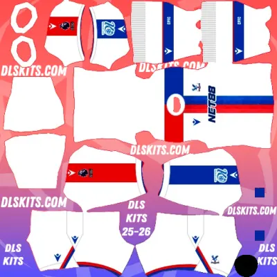 Crystal Palace 2025-26 Third Kit For Dream League Soccer DLS 2025 Kits