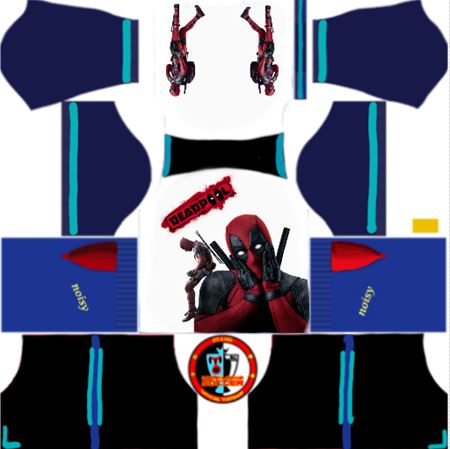 Deadpool Kits for Dream League Soccer