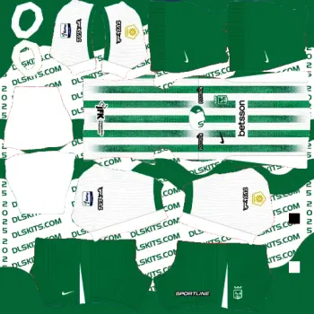 DLS Atlético Nacional Home Kit 2025