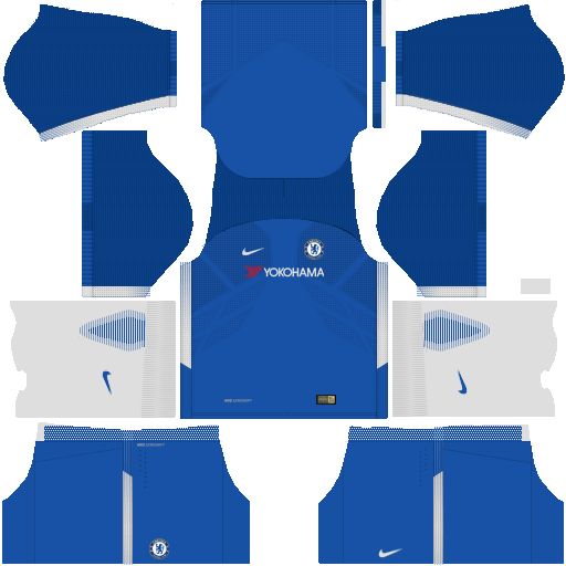 Dream League Soccer Kits Chelsea 2017-2018 {DLS Kits & Logo URL}