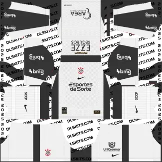 DLS Corinthians Home Kit 2025 Dream League Soccer 2019