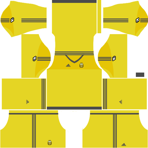 Dream League Soccer Kits Argentina 2017-2018 {DLS Kits and Logo URL} DLS Kits of Argentina Goalkeeper Home 512x512 URL