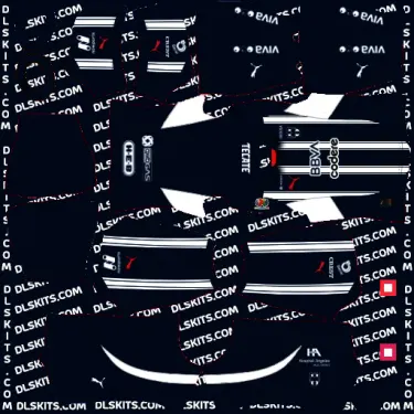 DLS CF Monterrey FC 2024-25 Kits Dream League Soccer DLS Monterrey Home Kit 2024 Dream League Soccer