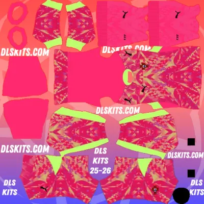 DLS Portugal Goalkeeper Third Kit 2026 FIFA World Cup