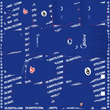 DLS Sevilla Goalkeeper Third Kit 2024-2025 for Dream League Soccer