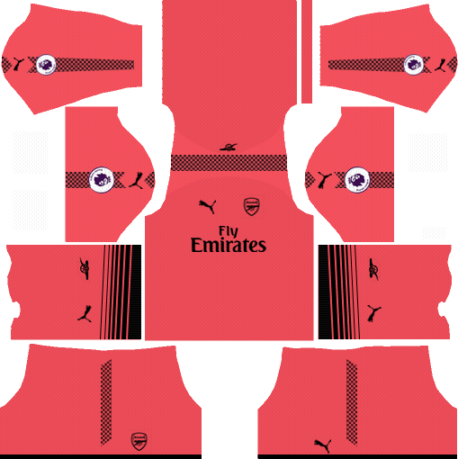 Dream League Soccer Arsenal Goalkeeper Away Kits 2018 512x512