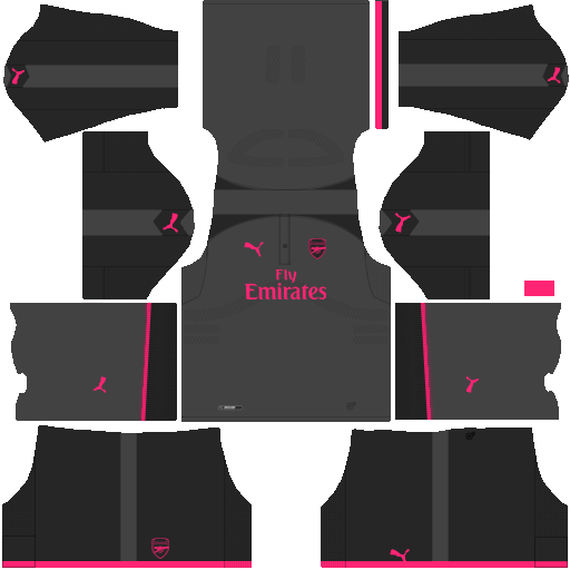 Dream League Soccer Arsenal Third Kits 2018 512x512