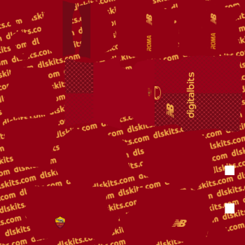 Dream League Soccer Kits AS Roma 2022 Dream League Soccer AS Roma Home Kit 2022-23