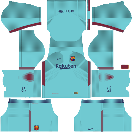 Nike Barcelona 2017-2018 Dream League Soccer Kits Dream League Soccer Barcelona FC Kits Away 2018 512x512