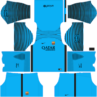 Dream League Soccer Kits Barcelona 2016/2017 with Logo URL Dream League Soccer Barcelona Kit 2016 for Goalkeeper Away