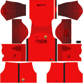 Dream League Soccer Kits Barcelona 2016/2017 with Logo URL Dream League Soccer Barcelona Kit 2016 for Goalkeeper Third URL