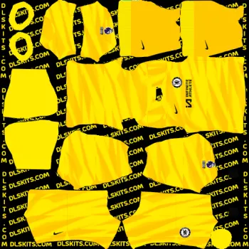 Chelsea Kits 2023 For Dream League Soccer 2024 Dream League Soccer Chelsea Goalkeeper Away Kit 2023-24