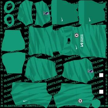Chelsea Kits 2023 For Dream League Soccer 2024 Dream League Soccer Chelsea Goalkeeper Third Kit 2023-24