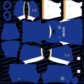 Chelsea Kits 2023 For Dream League Soccer 2024 Dream League Soccer Chelsea Home Kit 2023-24