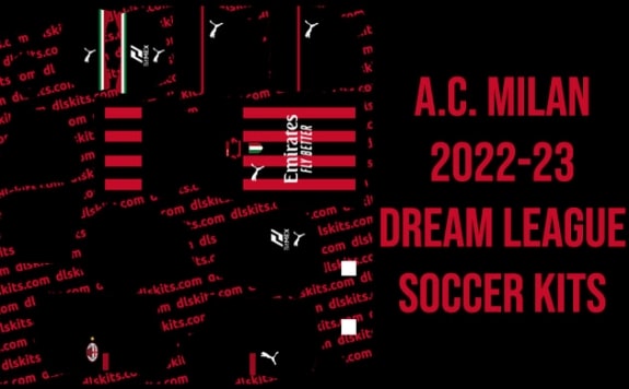 Dream League Soccer Kits AC Milan 2022