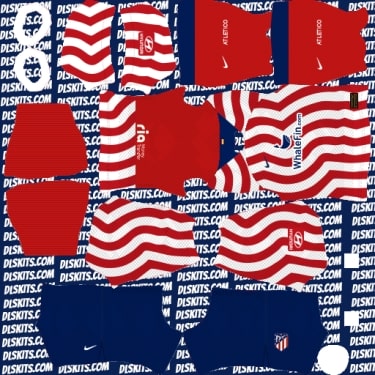 In this post, you will get the links to download and import home, away, and goalkeeper dream league soccer kits Atletico Madrid 2022-23.