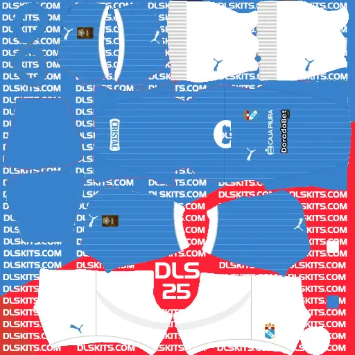 Sporting Cristal 2025-26 Dream League Soccer Kits For DLS 26