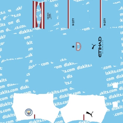 Dream League Soccer Kits Manchester City 2022