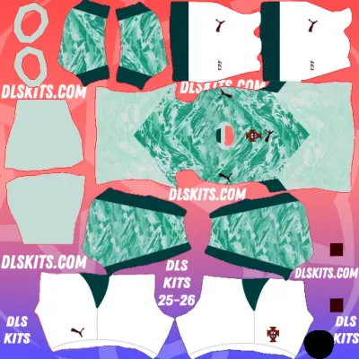 Dream League Soccer Portugal Away Kit 2026 FIFA World Cup