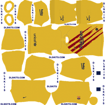FC Barcelona 2019 FourthDream League Soccer Kits