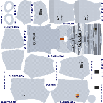 FC Barcelona 2019 Goalkeeper AwayDream League Soccer Kits