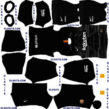 FC Barcelona 2019 Goalkeeper Third Dream League Soccer Kits