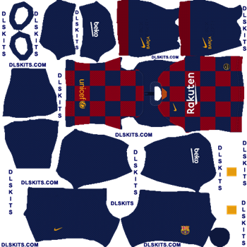 FC Barcelona 2019 Home Dream League Soccer Kits