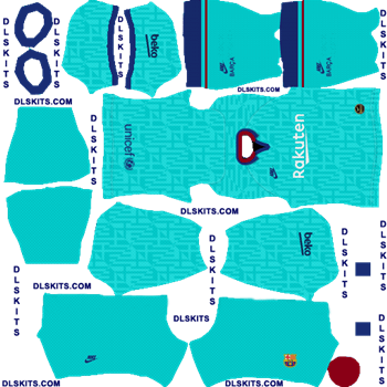 FC Barcelona 2019 Third Dream League Soccer Kits