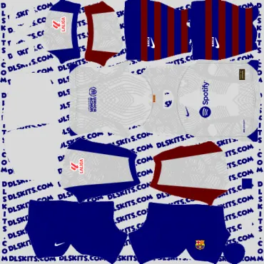 Barcelona Kits 2023 For Dream League Soccer 2024 FC Barcelona Away DLS 23 Kit