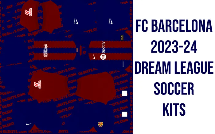 Barcelona Kits 2023 For Dream League Soccer 2024