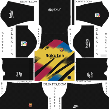 Dream League Soccer Kits Barcelona 2019-2020 Dream League Soccer Kits FC Barcelona Goalkeeper Third Kit 2019-20