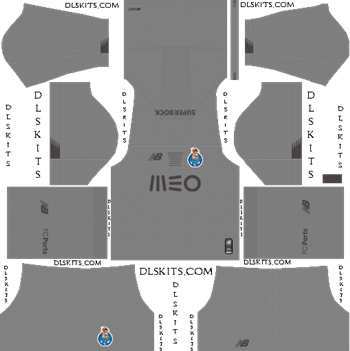 Dream League Soccer Kits FC Porto Goalkeeper Away Kit 2019-20