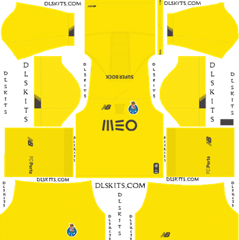 Dream League Soccer Kits FC Porto Goalkeeper Third Kit 2019-20
