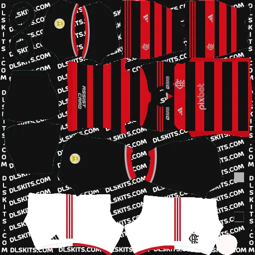 Flamengo FC 2024 Dream League Soccer Kits | DLS 25 Kits