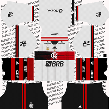 Flamengo 2021 Dream League Soccer Kits for DLS 2019 Flamengo FC Away Kit 2021 for DLS 2019