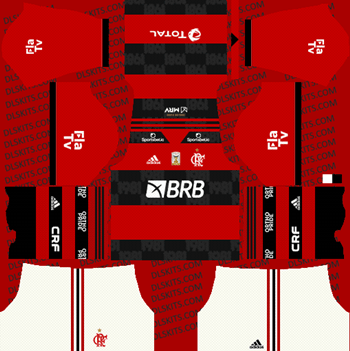 Flamengo 2021 Dream League Soccer Kits for DLS 2019