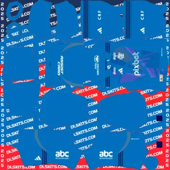 Flamengo Goalkeeper Away DLS Kit 2025-26 Dream League Soccer