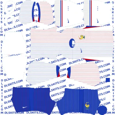 France 2024 Kits UEFA EURO Dream League Soccer France Away Kit 2024 Dream League Soccer