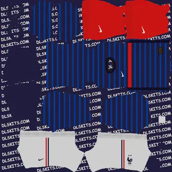 France Home Kit 2020 - Dream League Soccer Kits 2020 - DLS 20 Kits